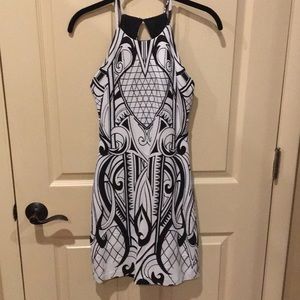 Parker black and white mini